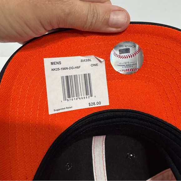 NWT Nike Detroit Tigers hat Cap - Black and Orange - Picture 6 of 7